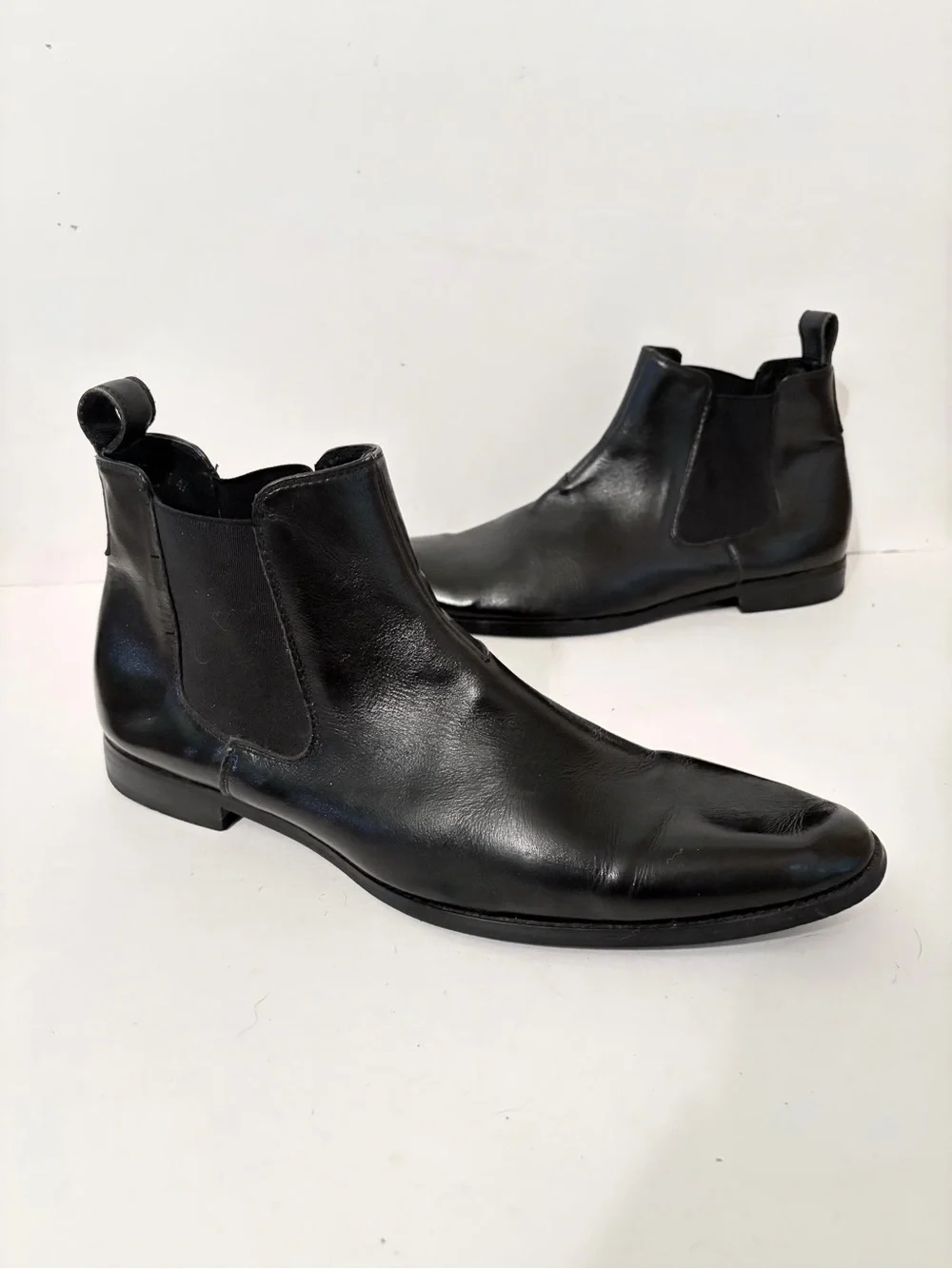 Blaq Melbourne Australia Lachlan Black Leather Chelsea Ankle Boots